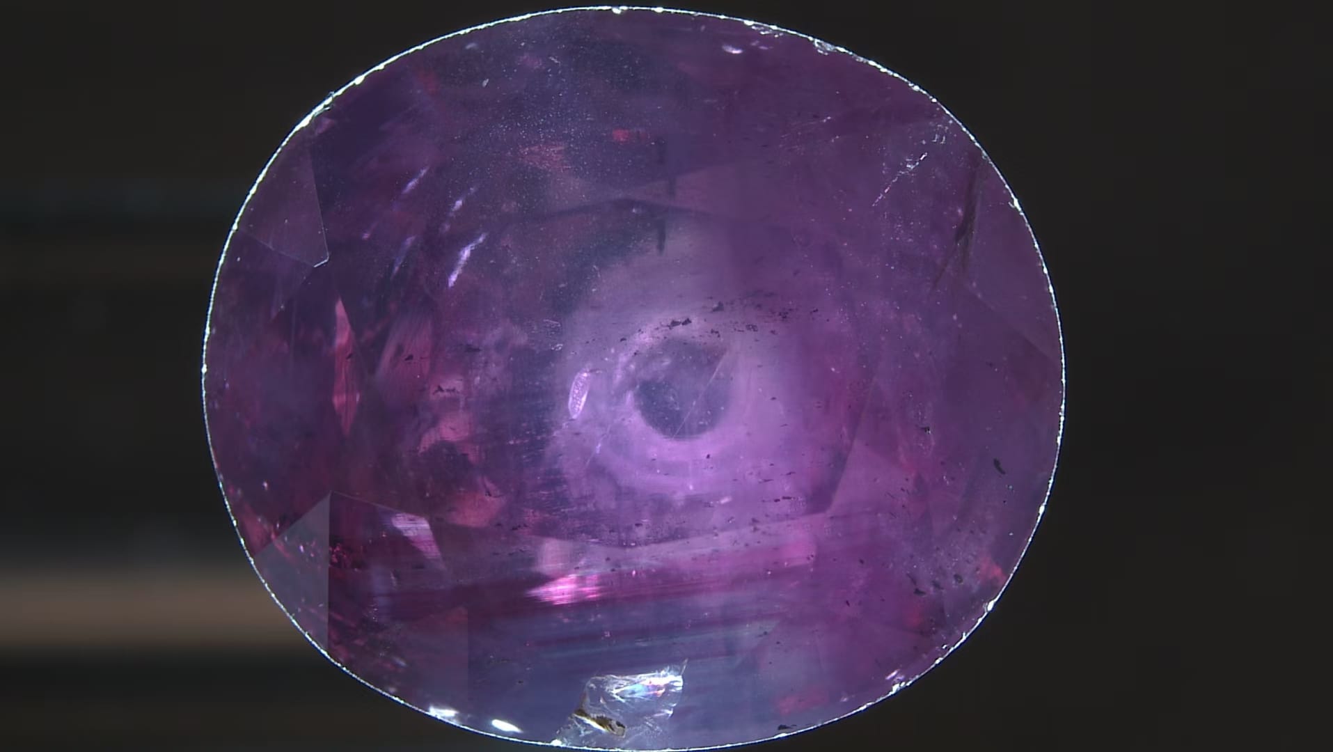 Kashmir (Pakistan)  purple pink sapphire