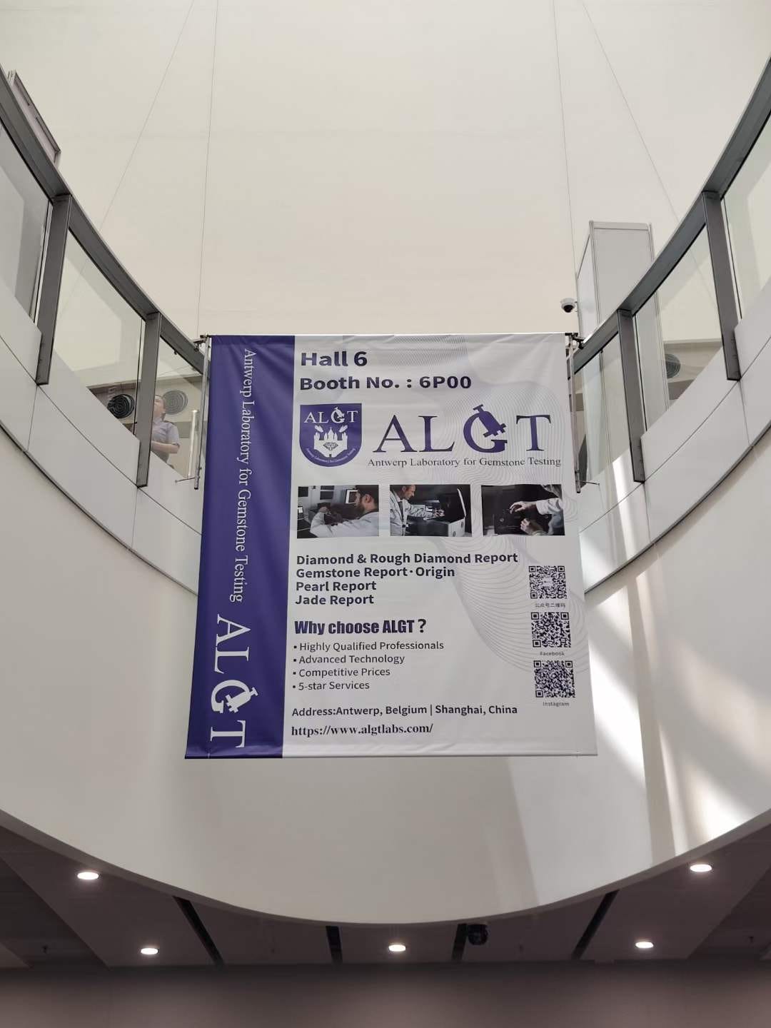 ALGT at HongKong gemstone and jewelry show.